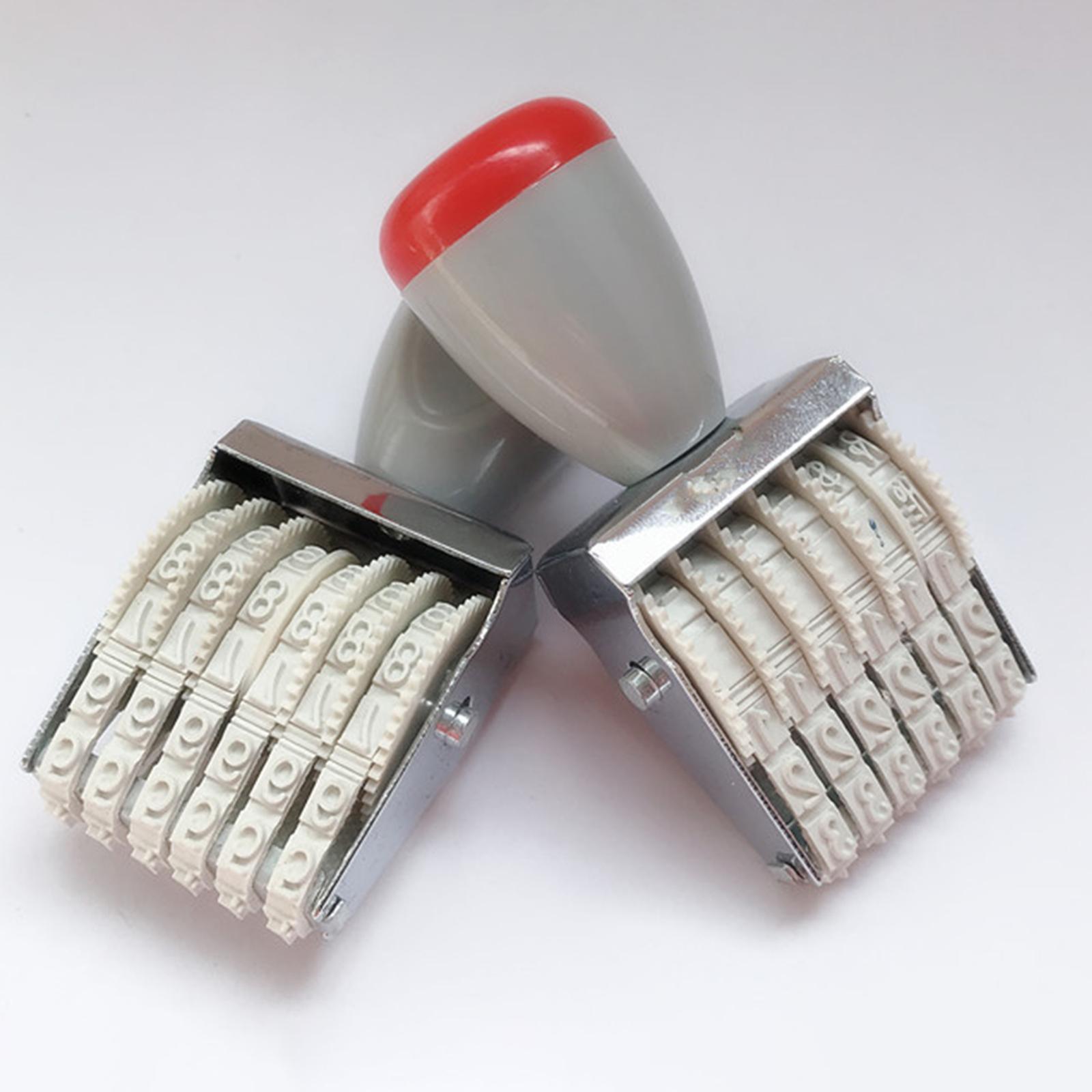 Rubber 6 digits Roller Stamp N - огляд і ціна Rubber Date Stamp
