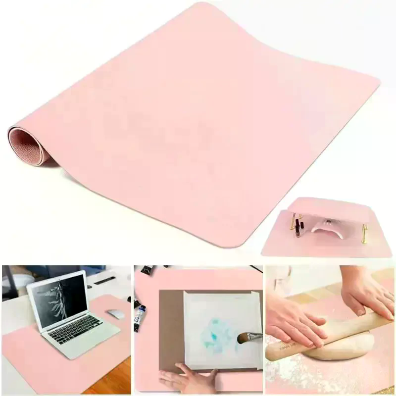 Foldable Nail Art Table Mat PU - огляд і ціна Leather Desk Pad