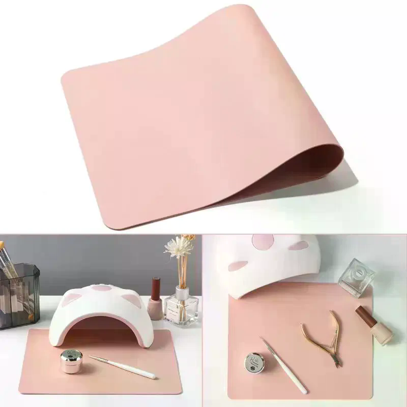 Foldable Nail Art Table Mat PU - огляд і ціна Leather Desk Pad