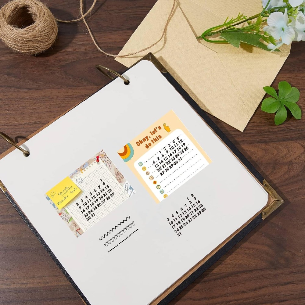 Calendar Date Clear Stamps Vin - огляд і ціна Rubber Date Stamp