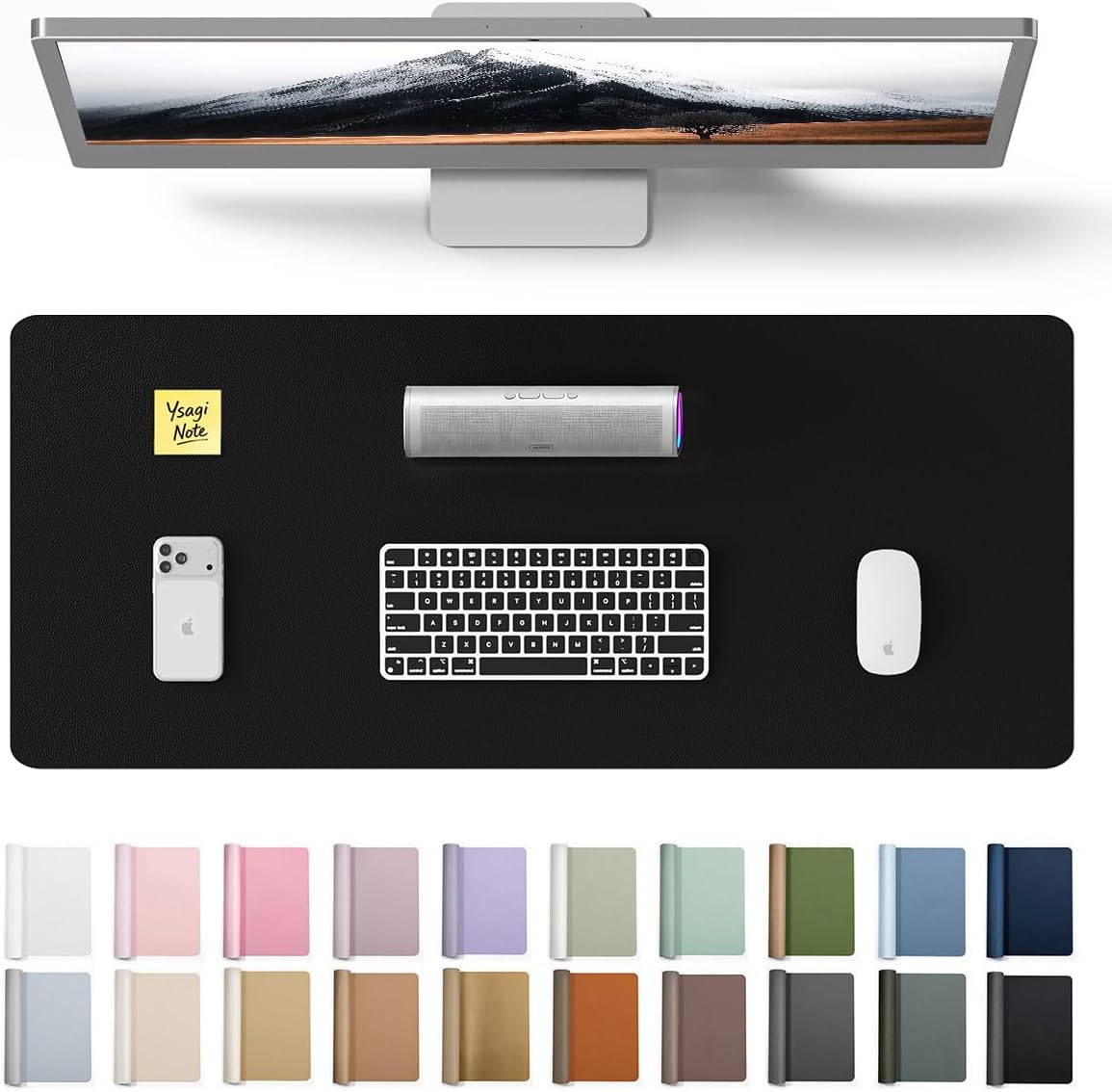 Large Leather Desk Pad Protect - огляд і ціна Leather Desk Pad